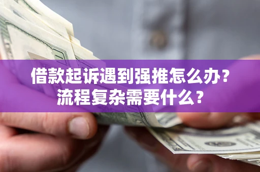 北京借款起诉遇到强推怎么办？流程复杂需要什么？