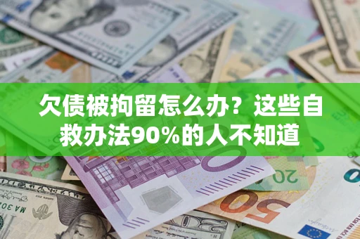 北京欠债被拘留怎么办？这些自救办法90%的人不知道