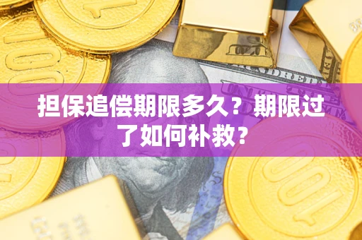 北京担保追偿期限多久？期限过了如何补救？