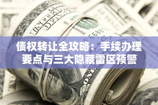 北京债权转让全攻略：手续办理要点与三大隐藏雷区预警